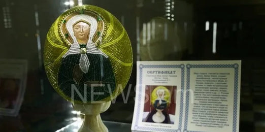 Gevorgyan family enters Armenian record book due to portraits on ostrich eggs (PHOTOS)